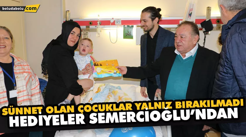 HEDİYELER SEMERCİOĞLU’NDAN HEDİYELER SEMERCİOĞLU’NDAN