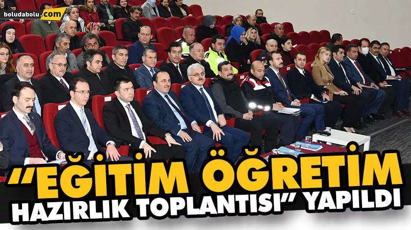 “EĞİTİM ÖĞRETİM HAZIRLIK TOPLANTISI” YAPILDI “EĞİTİM ÖĞRETİM HAZIRLIK TOPLANTISI” YAPILDI