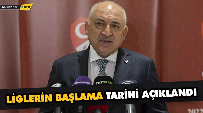 LİGLERİN BAŞLAMA TARİHİ AÇIKLANDI LİGLERİN BAŞLAMA TARİHİ AÇIKLANDI