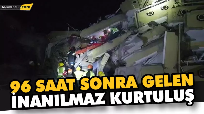 96 SAAT SONRA GELEN İNANILMAZ KURTULUŞ 96 SAAT SONRA GELEN İNANILMAZ KURTULUŞ