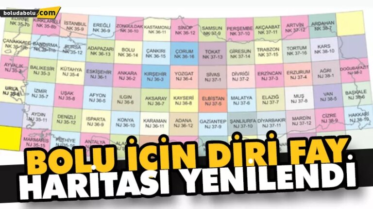MTA YENİLENMİŞ DİRİ FAY HARİTALARINI YAYINLADI