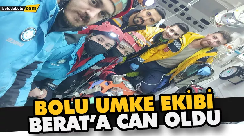 BOLU UMKE EKİBİ BERAT’A CAN OLDU BOLU UMKE EKİBİ BERAT’A CAN OLDU