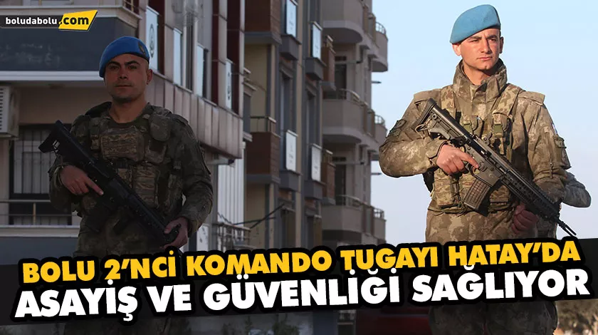 KOMANDOLAR HATAY SOKAKLARINDA KOMANDOLAR HATAY SOKAKLARINDA