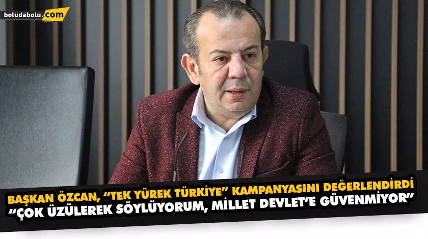 “ÇOK ÜZÜLEREK SÖYLÜYORUM, MİLLET DEVLET’E GÜVENMİYOR” “ÇOK ÜZÜLEREK SÖYLÜYORUM, MİLLET DEVLET’E GÜVENMİYOR”