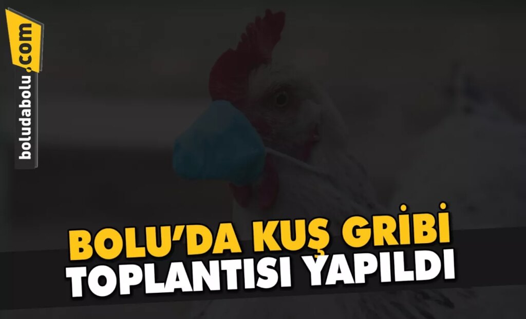 Bolu’da kuş gribi toplantısı yapıldı Bolu’da kuş gribi toplantısı yapıldı