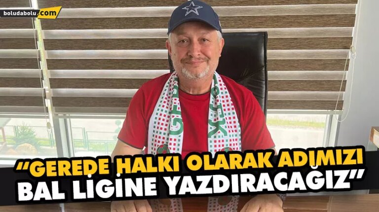 BAŞKAN USLU’NUN İNANCI TAM
