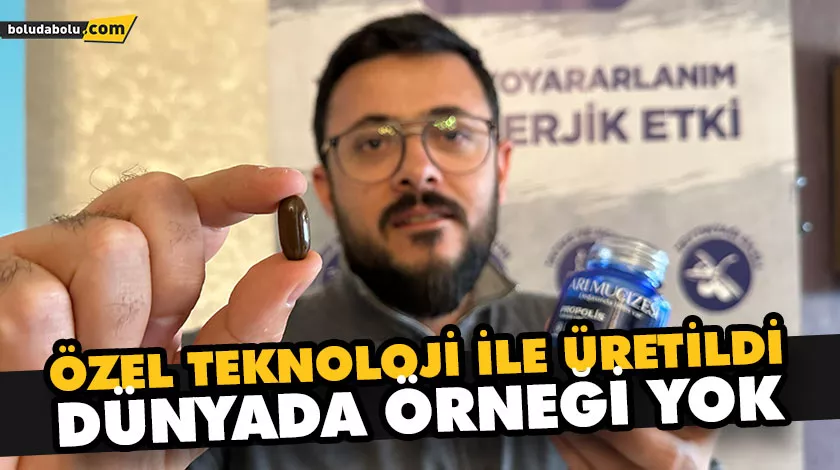 ÖZEL TEKNOLOJİ İLE ÜRETİLDİ, DÜNYADA ÖRNEĞİ YOK ÖZEL TEKNOLOJİ İLE ÜRETİLDİ, DÜNYADA ÖRNEĞİ YOK