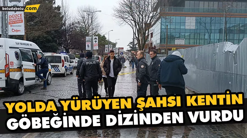 YOLDA YÜRÜYEN ŞAHSI KENTİN GÖBEĞİNDE DİZİNDEN VURDU YOLDA YÜRÜYEN ŞAHSI KENTİN GÖBEĞİNDE DİZİNDEN VURDU