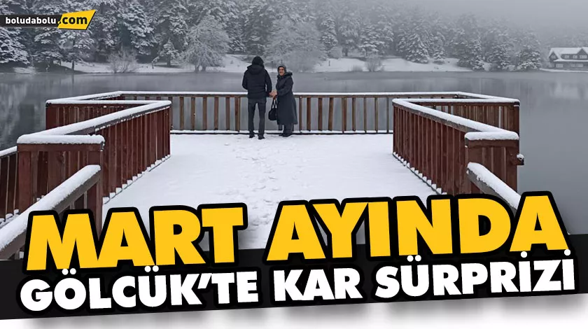 MART AYINDA GÖLCÜK’TE KAR SÜRPRİZİ MART AYINDA GÖLCÜK’TE KAR SÜRPRİZİ