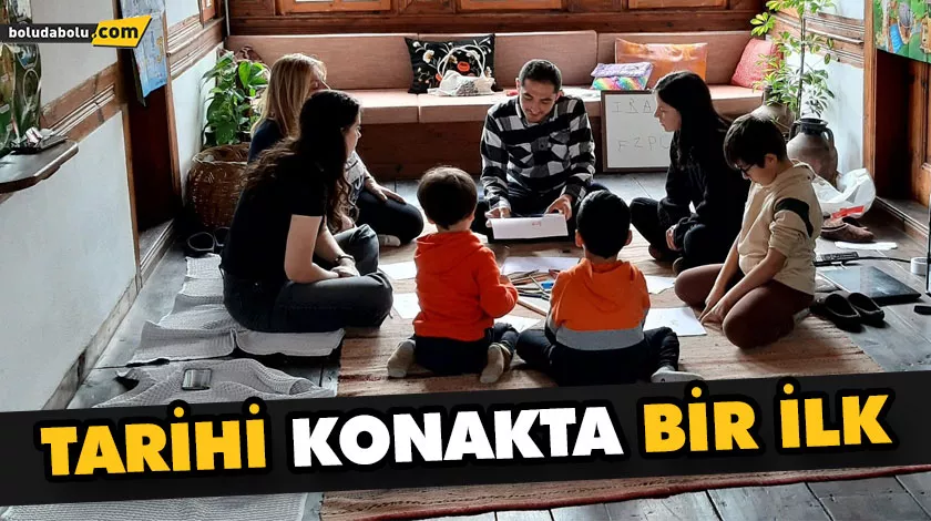 MİNİKLER EĞİTİM İÇİN TARİHİ KONAĞIN YOLUNU TUTTU MİNİKLER EĞİTİM İÇİN TARİHİ KONAĞIN YOLUNU TUTTU