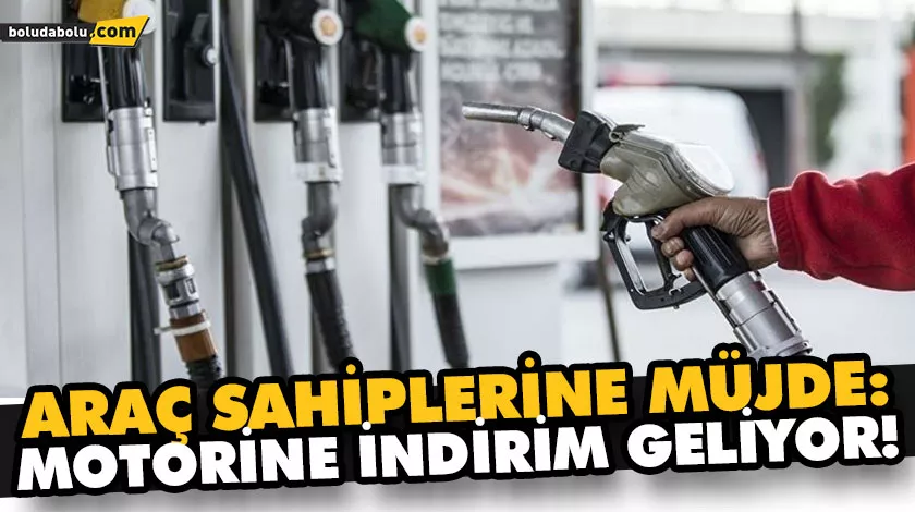MOTORİNE İNDİRİM! BU GECE YARISI POMPAYA YANSIYACAK! MOTORİNE İNDİRİM! BU GECE YARISI POMPAYA YANSIYACAK!