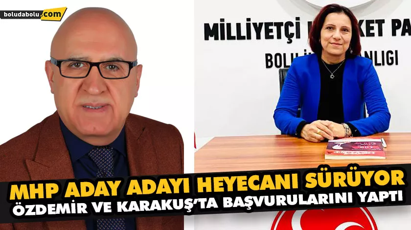 ÖZDEMİR VE KARAKUŞ’TA BAŞVURULARINI YAPTI ÖZDEMİR VE KARAKUŞ’TA BAŞVURULARINI YAPTI