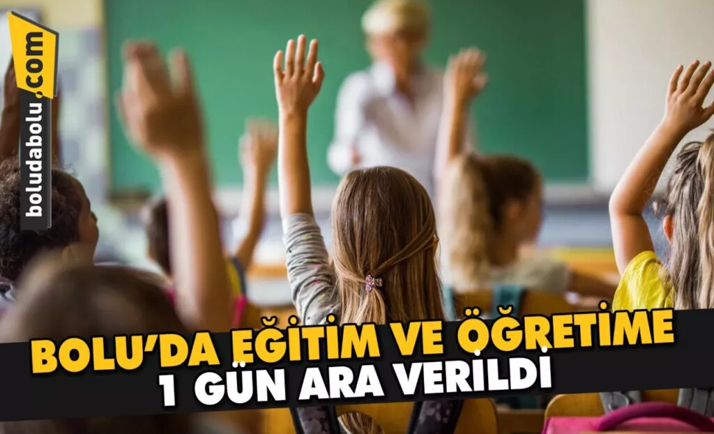 Bolu’da deprem nedeniyle eğitim öğretime 1 gün ara verildi Bolu’da deprem nedeniyle eğitim öğretime 1 gün ara verildi