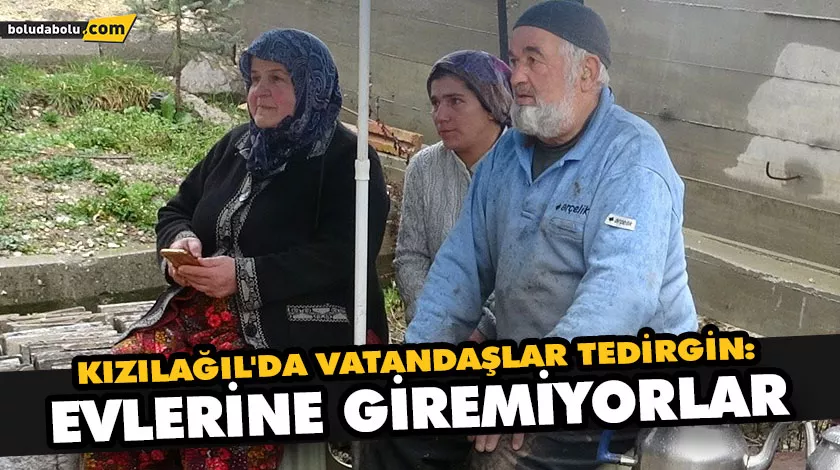 DEPREMİN MERKEZ ÜSSÜ KIZILAĞIL’DA VATANDAŞLAR TEDİRGİN: EVLERİNE GİREMİYORLAR