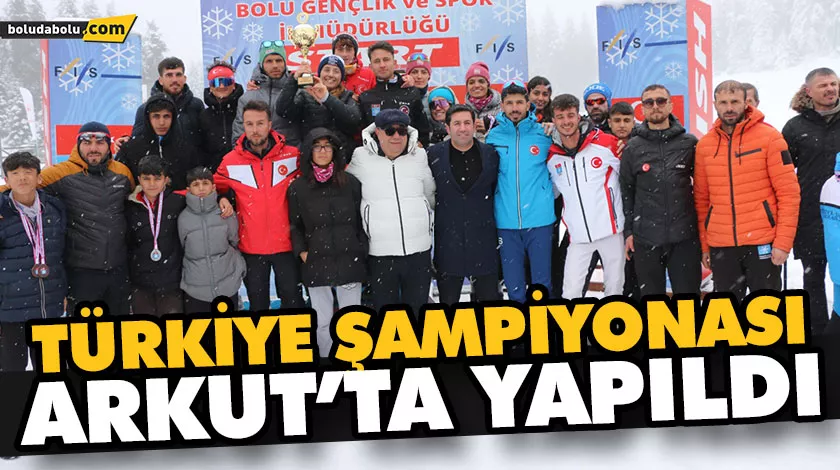 TÜRKİYE ŞAMPİYONASI ARKUT’TA YAPILDI TÜRKİYE ŞAMPİYONASI ARKUT’TA YAPILDI