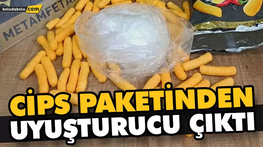 CİPS PAKETİNDEN UYUŞTURUCU ÇIKTI CİPS PAKETİNDEN UYUŞTURUCU ÇIKTI