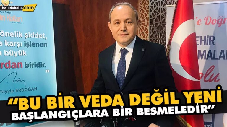 TEŞKİLAT MENSUPLARINDAN HELALLİK İSTEDİ