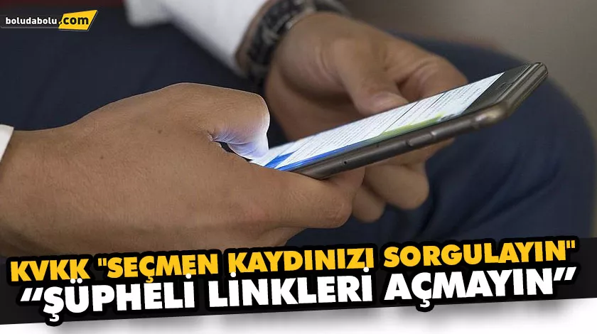KVKK “SEÇMEN KAYDINIZI SORGULAYIN” KVKK “SEÇMEN KAYDINIZI SORGULAYIN”