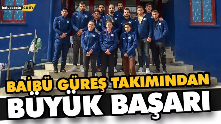 BAİBÜ GÜREŞ TAKIMINDAN BÜYÜK BAŞARI
