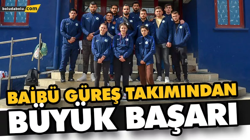 BAİBÜ GÜREŞ TAKIMINDAN BÜYÜK BAŞARI BAİBÜ GÜREŞ TAKIMINDAN BÜYÜK BAŞARI