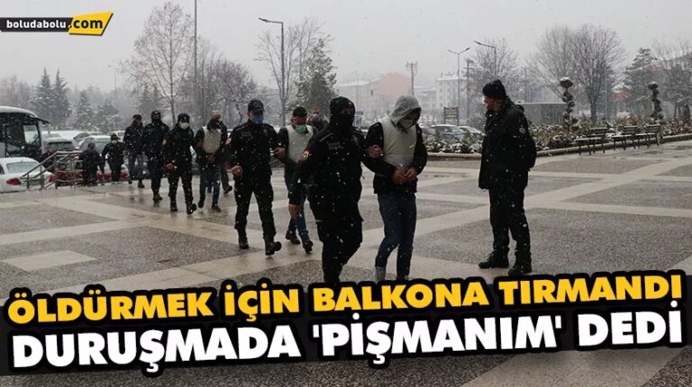 PİŞMANLIĞI TUTUKLULUK HALİNDEN KURTARAMADI
