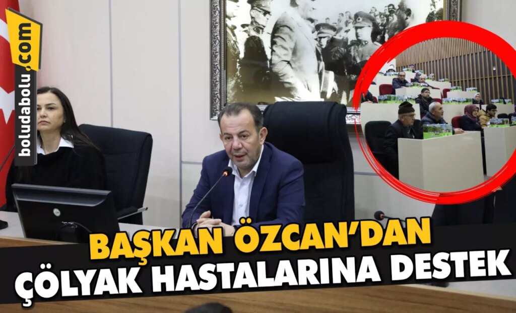 Başkan Özcan’dan çölyak hastalarına destek Başkan Özcan’dan çölyak hastalarına destek