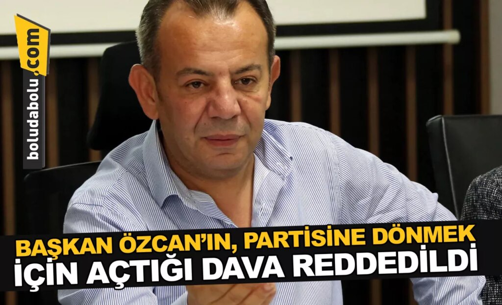 TANJU ÖZCAN’IN, PARTİSİNE DÖNMEK İÇİN AÇTIĞI DAVA REDDEDİLDİ TANJU ÖZCAN’IN, PARTİSİNE DÖNMEK İÇİN AÇTIĞI DAVA REDDEDİLDİ