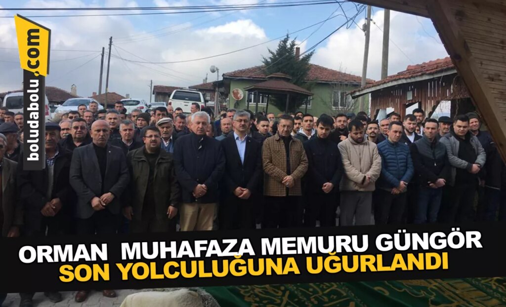 Bolu’da kalp krizi sonucu hayatını kaybeden orman muhafaza memurunun cenazesi toprağa verildi Bolu’da kalp krizi sonucu hayatını kaybeden orman muhafaza memurunun cenazesi toprağa verildi
