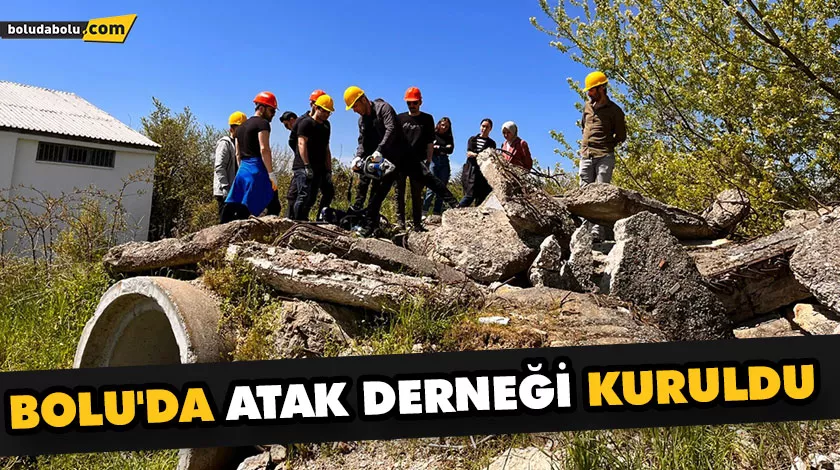 BOLU’DA ATAK DERNEĞİ KURULDU BOLU’DA ATAK DERNEĞİ KURULDU