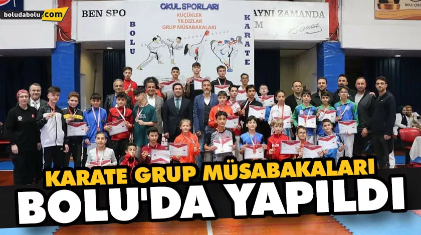 KARATE GRUP MÜSABAKALARI BOLU’DA YAPILDI KARATE GRUP MÜSABAKALARI BOLU’DA YAPILDI