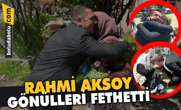 MHP BOLU MİLLETVEKİLİ ADAYI AKSOY İLMEK İLMEK ÇALIŞTI