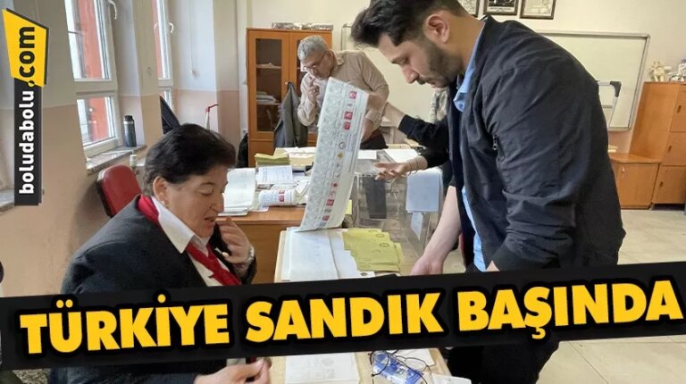 Türkiye sandık başında