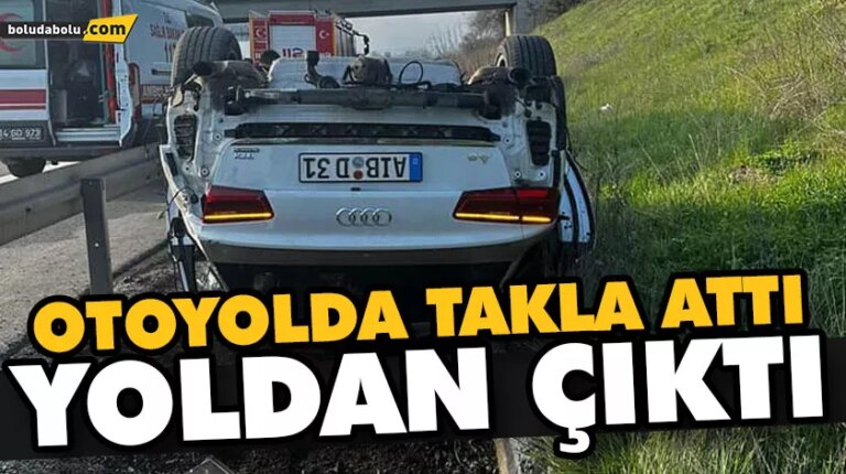 OTOYOLDA TAKLA ATTI, YOLDAN ÇIKTI