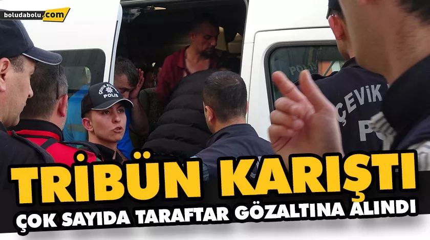 TARAFTARLAR ARASINDA YAŞANAN ARBEDEYE POLİS MÜDAHALESİ TARAFTARLAR ARASINDA YAŞANAN ARBEDEYE POLİS MÜDAHALESİ