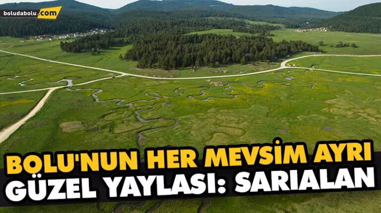 BOLU’NUN HER MEVSİM AYRI GÜZEL YAYLASI: SARIALAN