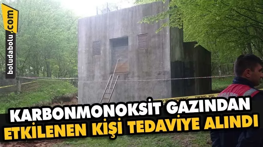 Bolu’da karbonmonoksit gazından etkilenen kişi tedaviye alındı Bolu’da karbonmonoksit gazından etkilenen kişi tedaviye alındı
