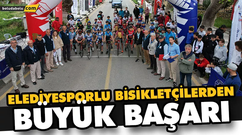BELEDİYESPORLU BİSİKLETÇİLERDEN BÜYÜK BAŞARI BELEDİYESPORLU BİSİKLETÇİLERDEN BÜYÜK BAŞARI