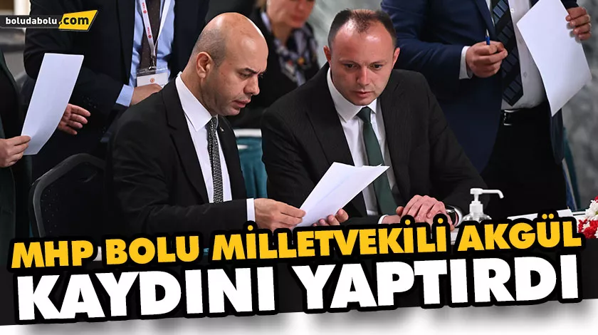 MHP BOLU MİLLETVEKİLİ İSMAİL AKGÜL, KAYDINI YAPTIRDI MHP BOLU MİLLETVEKİLİ İSMAİL AKGÜL, KAYDINI YAPTIRDI