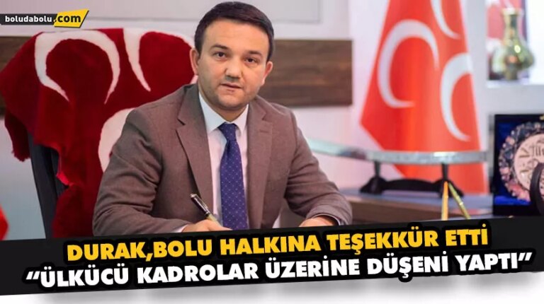 “ÜLKÜCÜ KADROLAR ÜZERİNE DÜŞENİ YAPTI”