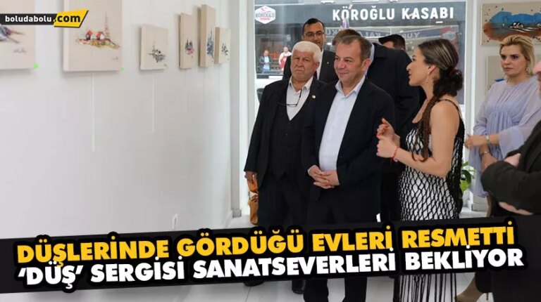 ‘DÜŞ’ SERGİSİ SANATSEVERLERİ BEKLİYOR