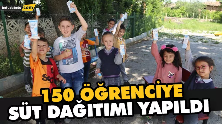 150 ÖĞRENCİYE SÜT DAĞITIMI VE ANİMASYON GÖSTERİLERİ DÜZENLENDİ 150 ÖĞRENCİYE SÜT DAĞITIMI VE ANİMASYON GÖSTERİLERİ DÜZENLENDİ