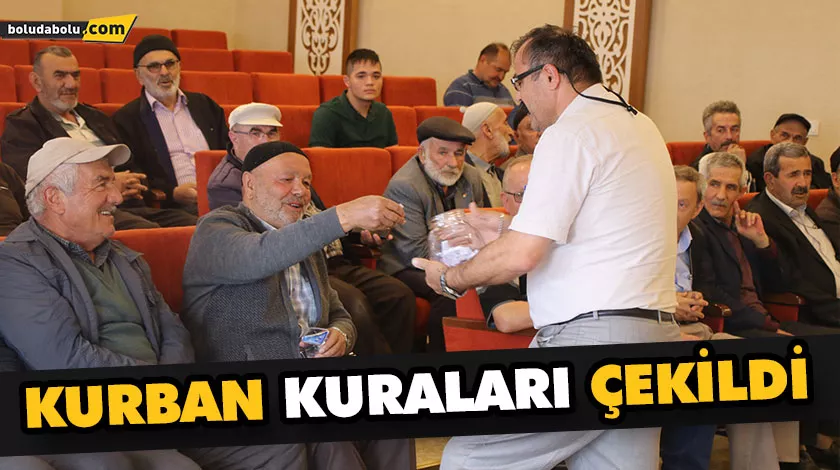 KURBAN KURALARI ÇEKİLDİ KURBAN KURALARI ÇEKİLDİ