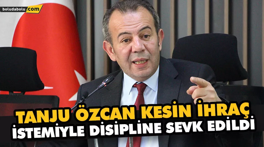 TANJU ÖZCAN KESİN İHRAÇ İSTEMİYLE DİSİPLİNE SEVK EDİLDİ TANJU ÖZCAN KESİN İHRAÇ İSTEMİYLE DİSİPLİNE SEVK EDİLDİ