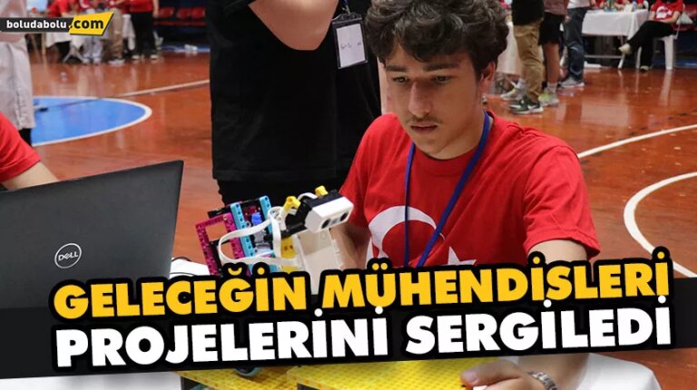 GELECEĞİN MÜHENDİSLERİ PROJELERİNİ SERGİLEDİ