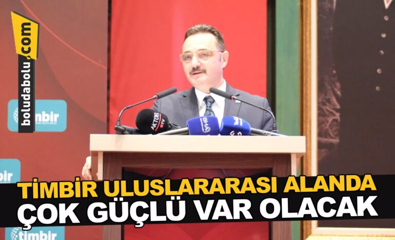 Dr. Basa: TİMBİR Uluslararası Alanda Çok Güçlü Var Olacak