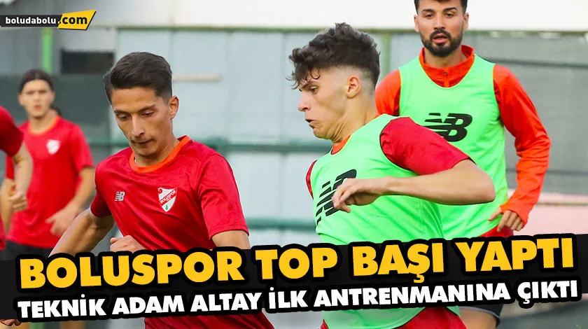 TEKNİK ADAM ALTAY İLK ANTRENMANINA ÇIKTI TEKNİK ADAM ALTAY İLK ANTRENMANINA ÇIKTI
