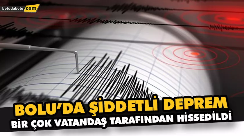 BİR ÇOK VATANDAŞ TARAFINDAN HİSSEDİLDİ BİR ÇOK VATANDAŞ TARAFINDAN HİSSEDİLDİ