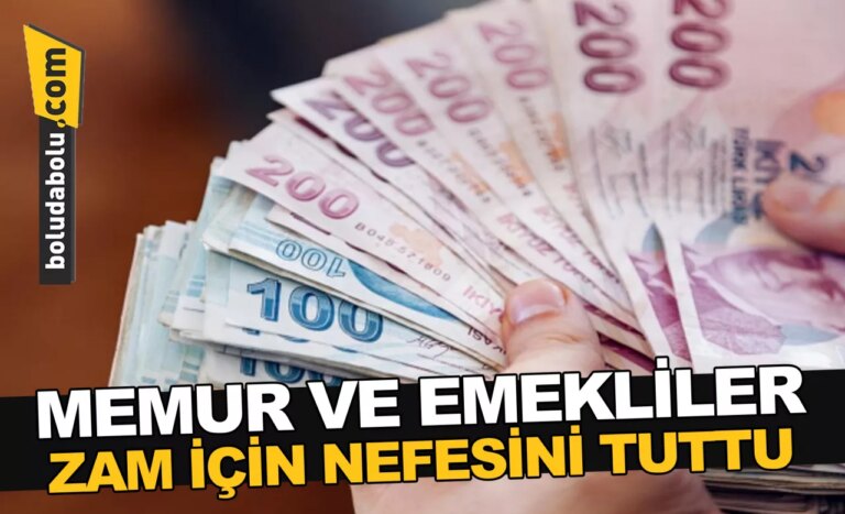 Memur ve emekliler, zam için nefesini tuttu! İşte son hesaplamalara göre masadaki rakamlar