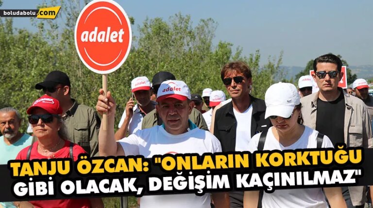 Tanju Özcan: “Onların korktuğu gibi olacak, değişim kaçınılmaz”