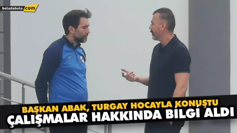 ÇALIŞMALAR HAKKINDA BİLGİ ALDI